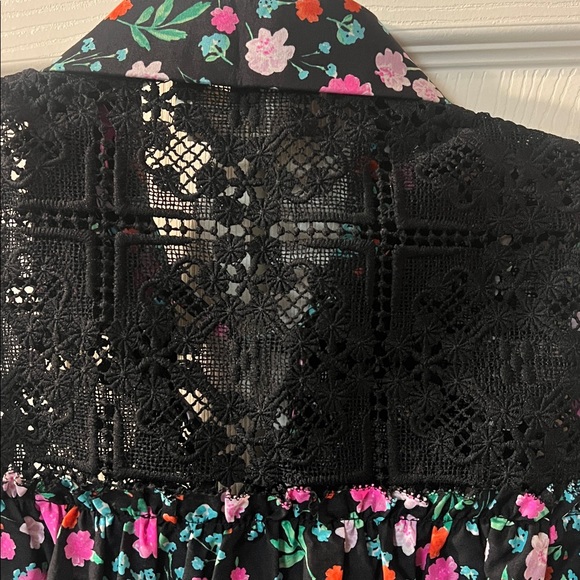 Kate Spade New York Greenhouse Lace-Yoke Sleeveless Top NWOT - Picture 8 of 10